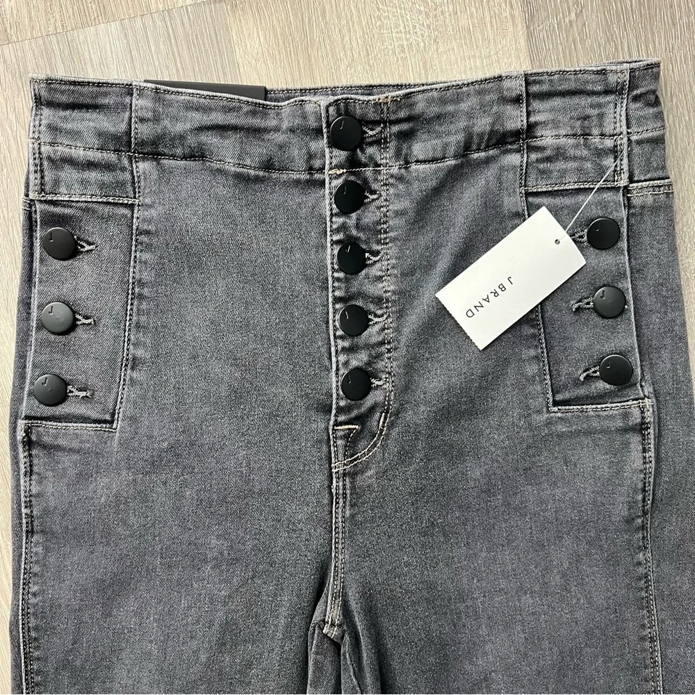 NWT J Brand Natasha Obsucra Sky High Super Skinny Denim Jeans Ankle Crop 26 - Picture 6 of 14